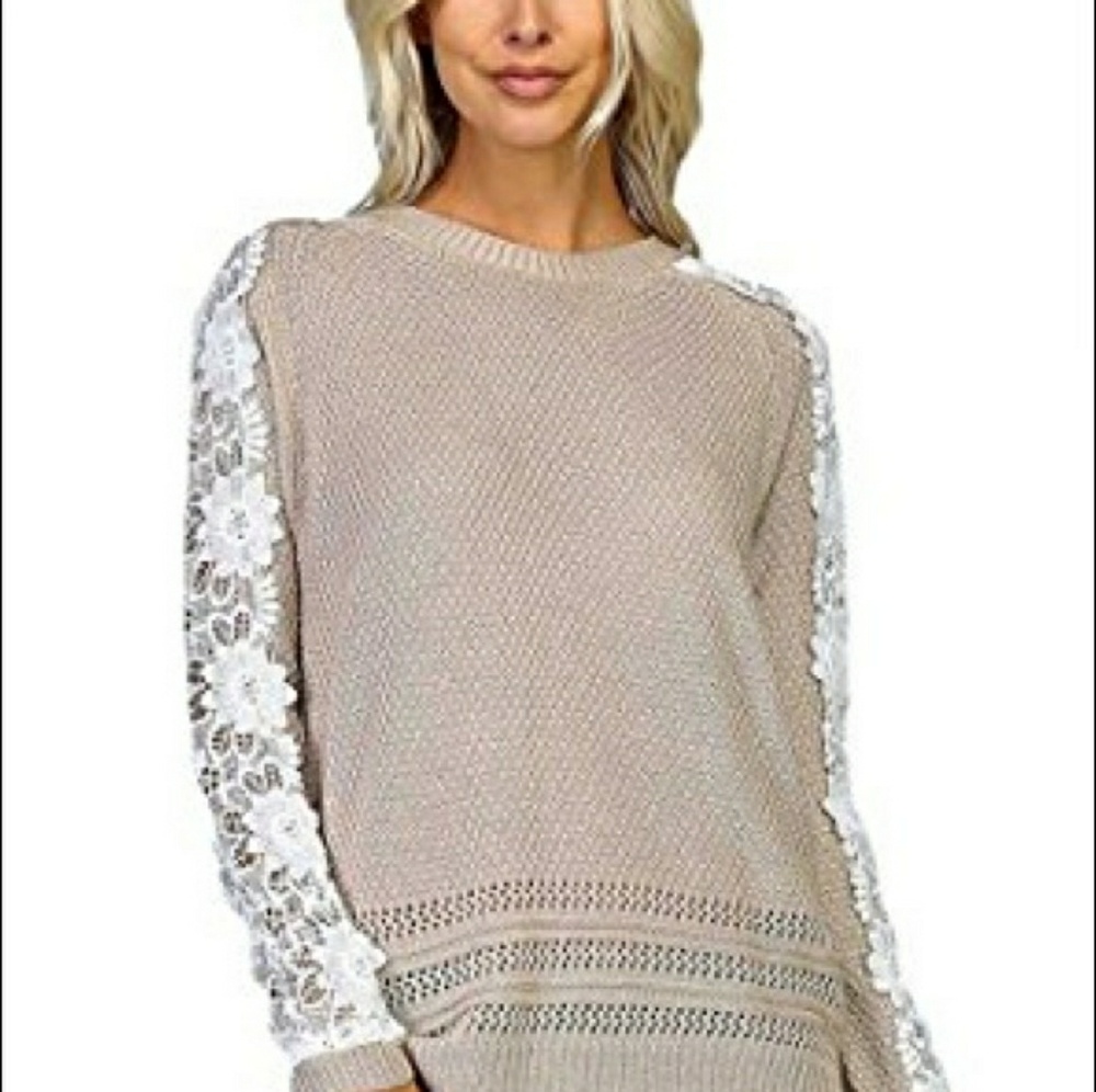Women's Crochet Knit Sweater